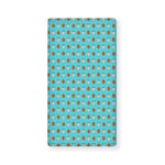 Milk And Cookies Pattern Print Baby Crib Sheet