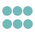 Milk And Cookies Pattern Print Coaster Set