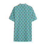 Milk And Cookies Pattern Print Cotton Hawaiian Shirt