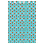 Milk And Cookies Pattern Print Curtain