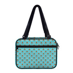 Milk And Cookies Pattern Print Double Strap Bible Bag
