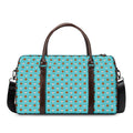 Milk And Cookies Pattern Print Duffel Bag