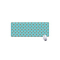 Milk And Cookies Pattern Print Extended Mouse Pad