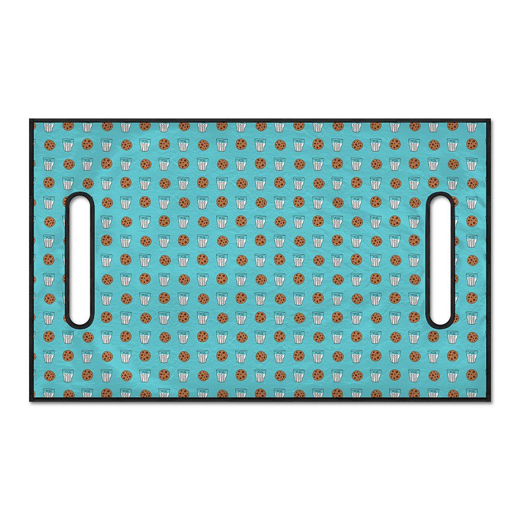 Milk And Cookies Pattern Print Golf Cart Seat Cover