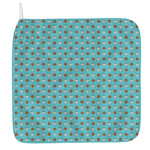 Milk And Cookies Pattern Print Hand Towel