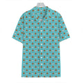 Milk And Cookies Pattern Print Hawaiian Shirt