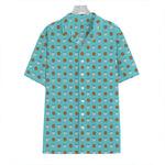 Milk And Cookies Pattern Print Hawaiian Shirt