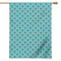Milk And Cookies Pattern Print House Flag