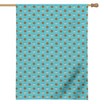 Milk And Cookies Pattern Print House Flag
