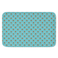 Milk And Cookies Pattern Print Indoor Door Mat