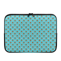Milk And Cookies Pattern Print Laptop Sleeve