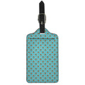 Milk And Cookies Pattern Print Luggage Tag
