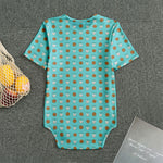 Milk And Cookies Pattern Print Men's Bodysuit