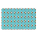 Milk And Cookies Pattern Print Polyester Doormat