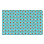 Milk And Cookies Pattern Print Polyester Doormat