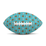 Milk And Cookies Pattern Print Rugby Ball