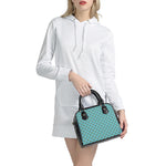 Milk And Cookies Pattern Print Shoulder Handbag