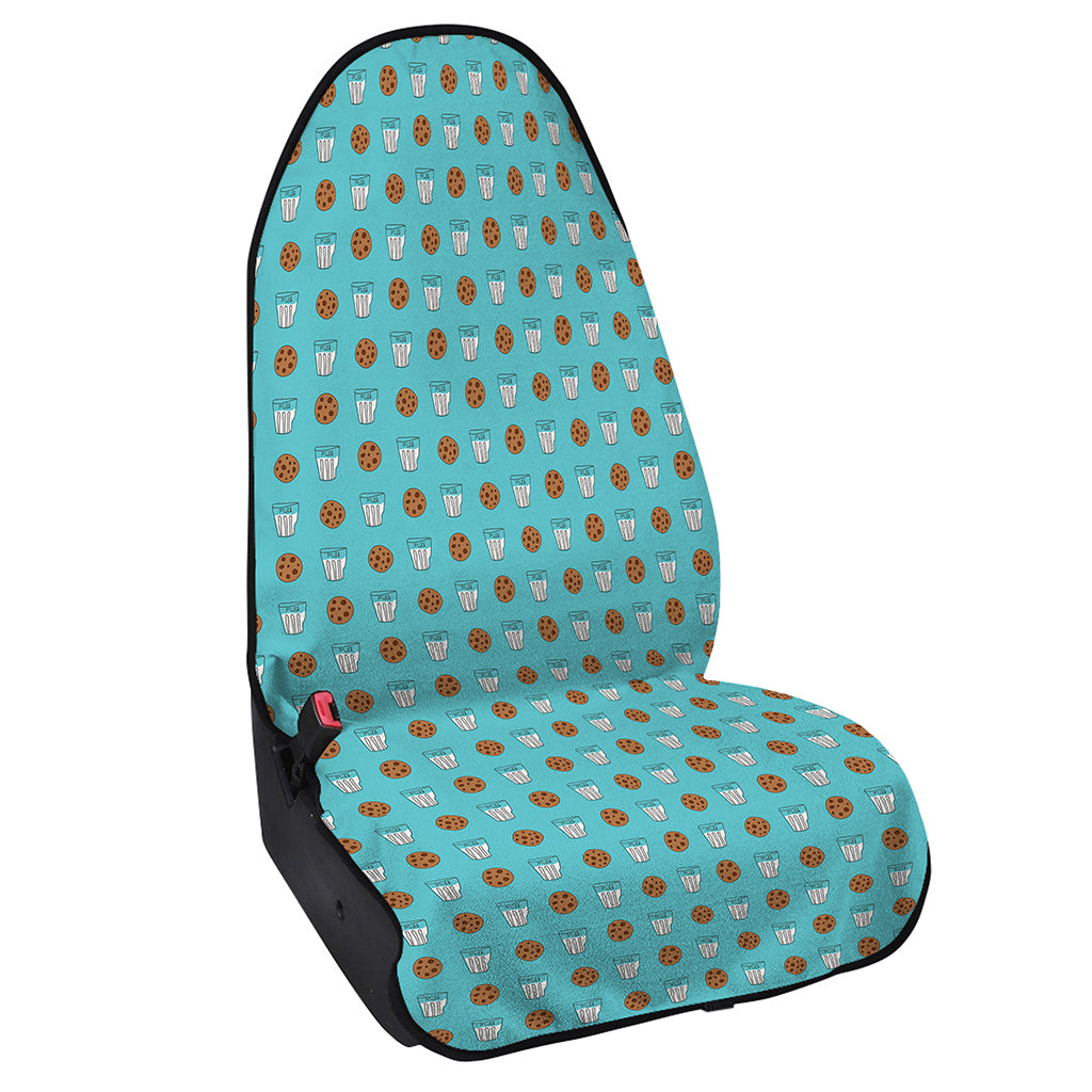 Milk And Cookies Pattern Print Waterproof Car Seat Cover