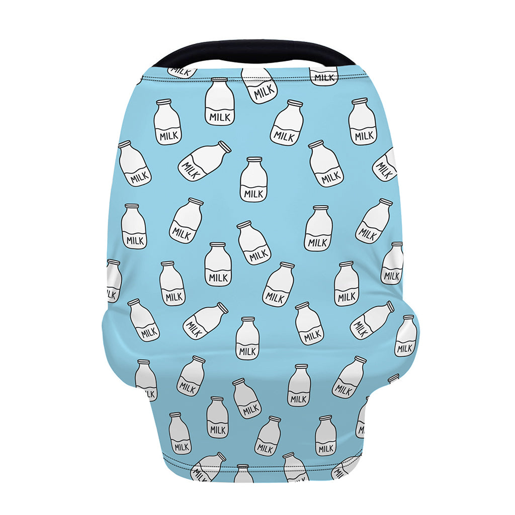 Milk Bottle Cartoon Pattern Print Baby Seat Cover