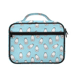 Milk Bottle Cartoon Pattern Print Briefcase Bible Bag