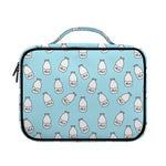 Milk Bottle Cartoon Pattern Print Briefcase Bible Bag