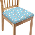 Milk Bottle Cartoon Pattern Print Chair Cushion Cover
