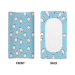Milk Bottle Cartoon Pattern Print Changing Pad Cover