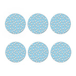 Milk Bottle Cartoon Pattern Print Coaster Set