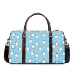 Milk Bottle Cartoon Pattern Print Duffle Bag