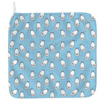 Milk Bottle Cartoon Pattern Print Hand Towel