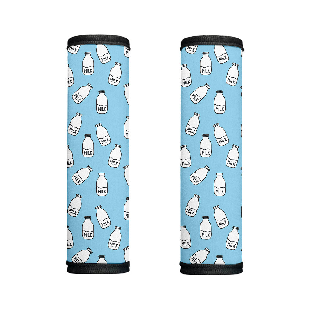 Milk Bottle Cartoon Pattern Print Handle Covers