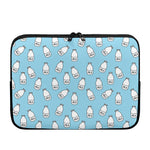Milk Bottle Cartoon Pattern Print Laptop Sleeve