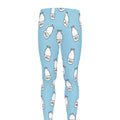 Milk Bottle Cartoon Pattern Print Men's Leggings