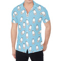 Milk Bottle Cartoon Pattern Print Men's Shirt