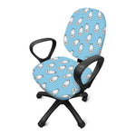 Milk Bottle Cartoon Pattern Print Office Chair Cover