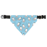 Milk Bottle Cartoon Pattern Print Over The Collar Dog Bandana