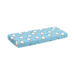 Milk Bottle Cartoon Pattern Print Piano Keyboard Cover