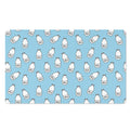 Milk Bottle Cartoon Pattern Print Polyester Doormat