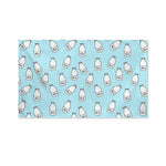 Milk Bottle Cartoon Pattern Print Polyester Flag