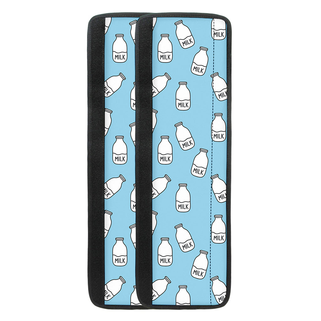 Milk Bottle Cartoon Pattern Print Refrigerator Handle Covers
