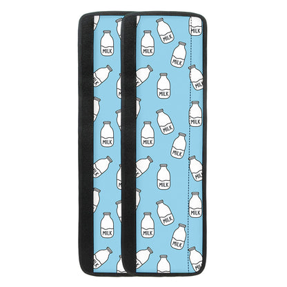 Milk Bottle Cartoon Pattern Print Refrigerator Handle Covers