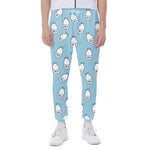 Milk Bottle Cartoon Pattern Print Scuba Joggers