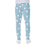Milk Bottle Cartoon Pattern Print Scuba Joggers