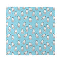 Milk Bottle Cartoon Pattern Print Silk Bandana