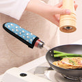 Milk Bottle Cartoon Pattern Print Skillet Handle Cover