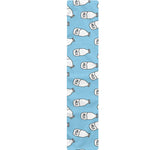 Milk Bottle Cartoon Pattern Print Table Runner