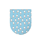 Milk Bottle Cartoon Pattern Print Toilet Lid Cover