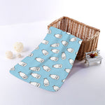 Milk Bottle Cartoon Pattern Print Towel