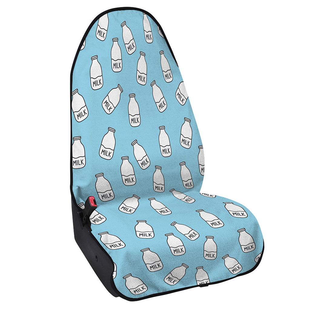 Milk Bottle Cartoon Pattern Print Waterproof Car Seat Cover
