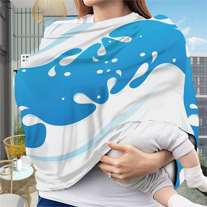 Milk Print Baby Seat Cover